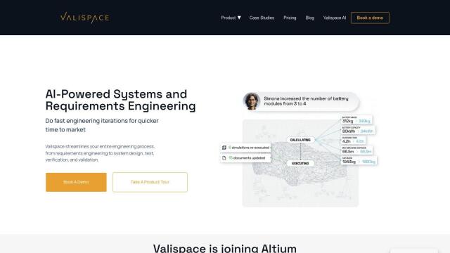 Valispace screenshot thumbnail