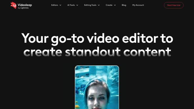 Videoleap screenshot thumbnail