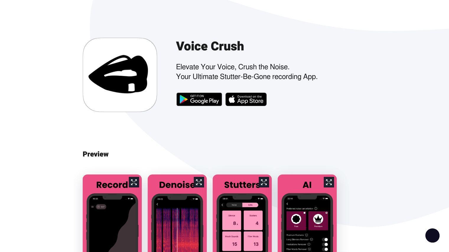 Voice Crush screenshot thumbnail