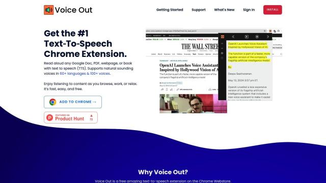 Voice Out screenshot thumbnail