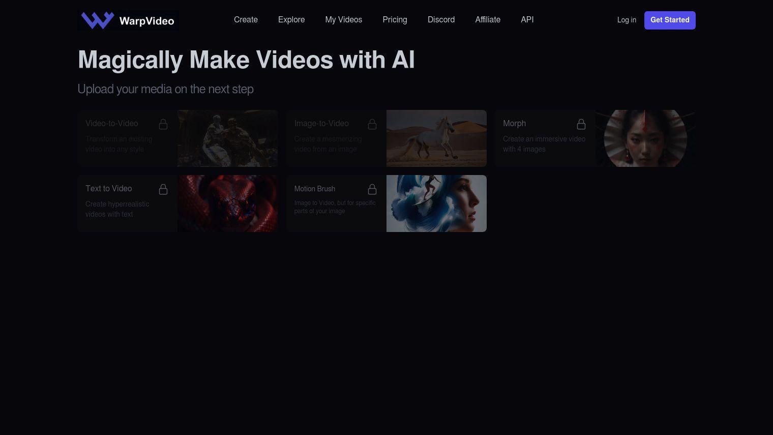 Warpvideo AI screenshot thumbnail