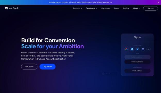 Web3Auth screenshot thumbnail