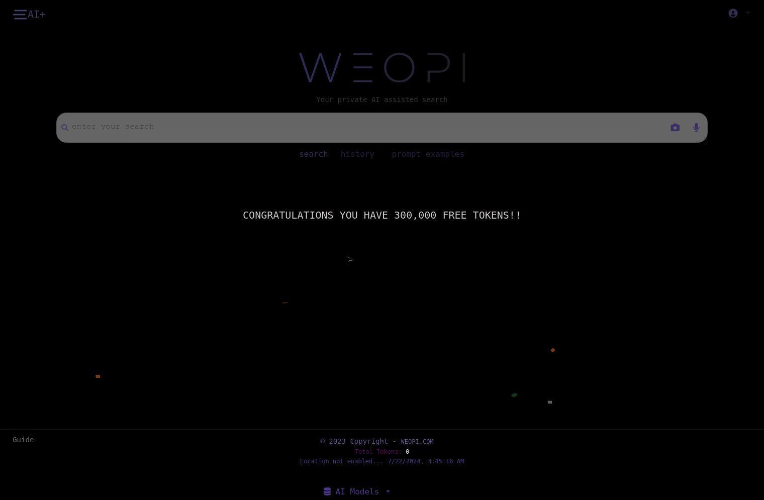 WEOPI full screenshot