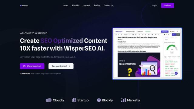 WisperSEO screenshot thumbnail