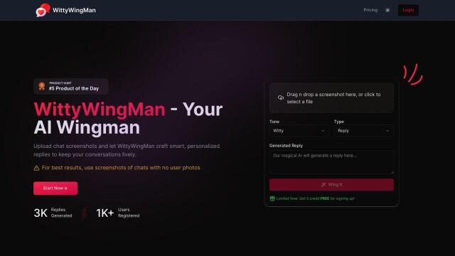 WittyWingMan screenshot thumbnail