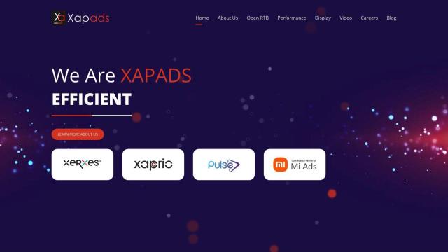 Xapads screenshot thumbnail