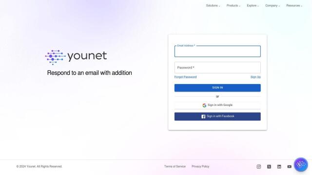 Younet full screenshot