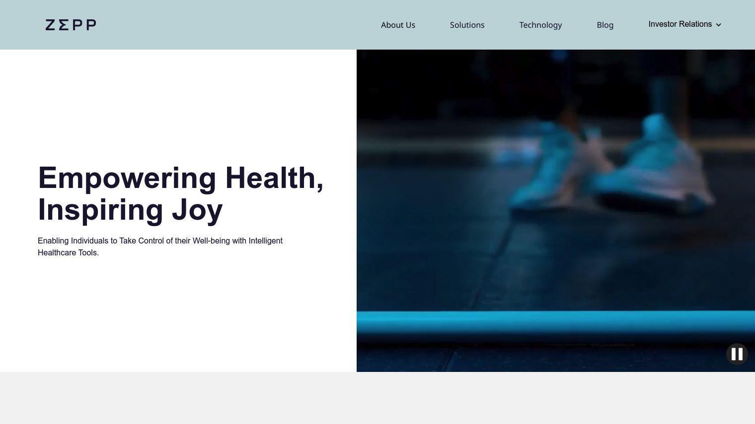 Zepp Health screenshot thumbnail