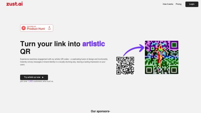 QR Code Artist screenshot thumbnail